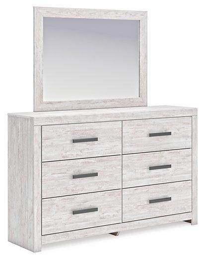 Cayboni Dresser and Mirror - Furniture Home (Kansas City, MO)