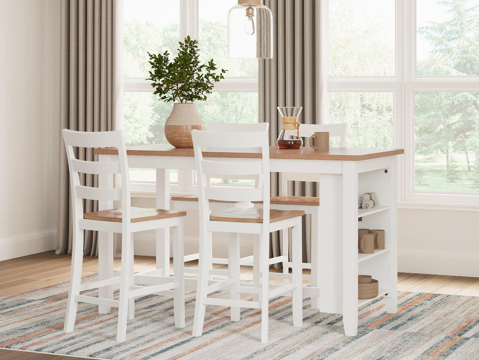 Gesthaven Counter Height Dining Table - Furniture Home (Kansas City, MO)