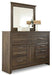 Juararo Dresser and Mirror - Furniture Home (Kansas City, MO)