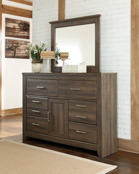 Juararo Dresser and Mirror - Furniture Home (Kansas City, MO)