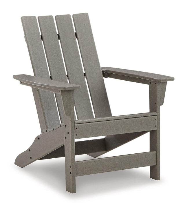 Visola Outdoor Adirondack Chair Set with End Table - Furniture Home (Kansas City, MO)