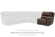 Dunleith Power Reclining Loveseat with Console - Furniture Home (Kansas City, MO)