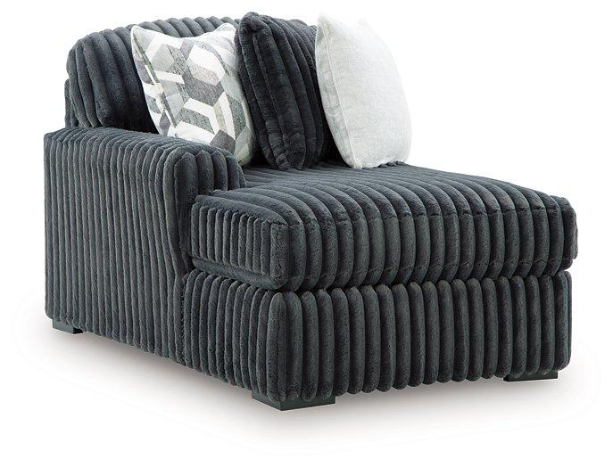 Midnight-Madness Sectional Sofa with Chaise - Furniture Home (Kansas City, MO)