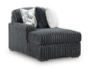 Midnight-Madness Sectional with Chaise - Furniture Home (Kansas City, MO)