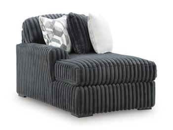 Midnight-Madness Sectional with Chaise - Furniture Home (Kansas City, MO)