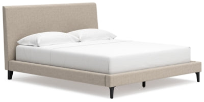 Cielden Upholstered Bed with Roll Slats - Furniture Home (Kansas City, MO)