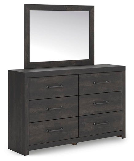 Hollivern Dresser and Mirror - Furniture Home (Kansas City, MO)