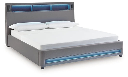Verishaw Upholstered Bed - Furniture Home (Kansas City, MO)