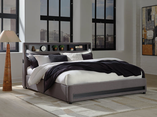 Verishaw Upholstered Bed - Furniture Home (Kansas City, MO)