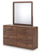 Fortlorn Dresser and Mirror - Furniture Home (Kansas City, MO)