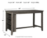 Caitbrook Counter Height Dining Table - Furniture Home (Kansas City, MO)