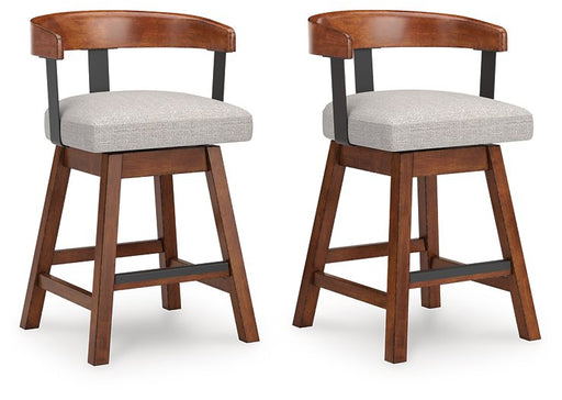 Ralene Counter Height Barstool (Set of 2) - Furniture Home (Kansas City, MO)