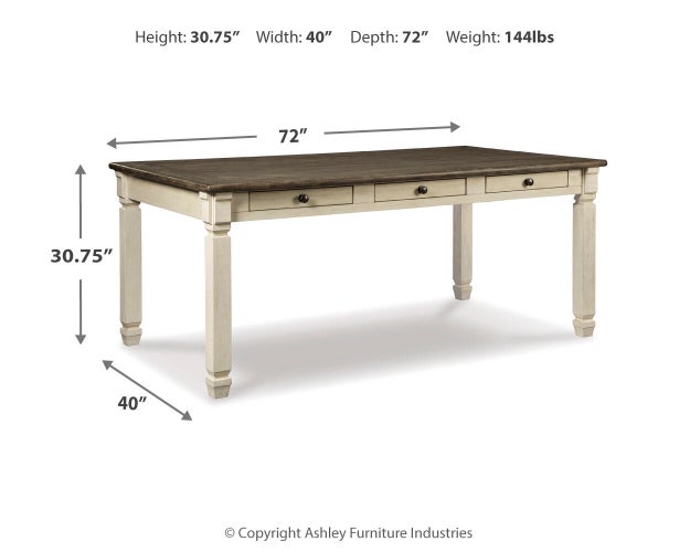 Bolanburg Dining Table - Furniture Home (Kansas City, MO)