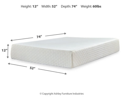 Chime 12 Inch Memory Foam Mattress in a Box - Furniture Home (Kansas City, MO)