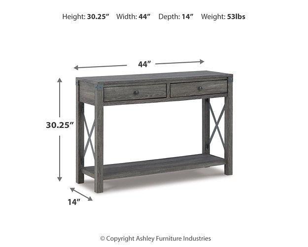 Freedan Sofa/Console Table - Furniture Home (Kansas City, MO)
