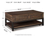 Johurst Coffee Table with Lift Top - Furniture Home (Kansas City, MO)
