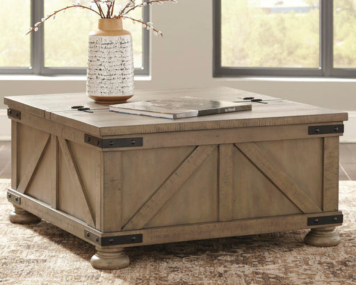Aldwin Coffee Table With Storage - Furniture Home (Kansas City, MO)