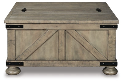 Aldwin Coffee Table With Storage - Furniture Home (Kansas City, MO)