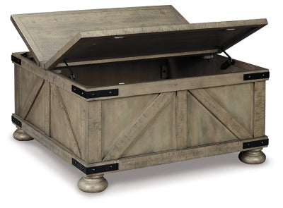 Aldwin Coffee Table With Storage - Furniture Home (Kansas City, MO)