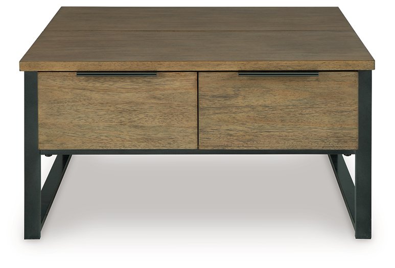 Montia Lift-Top Coffee Table - Furniture Home (Kansas City, MO)
