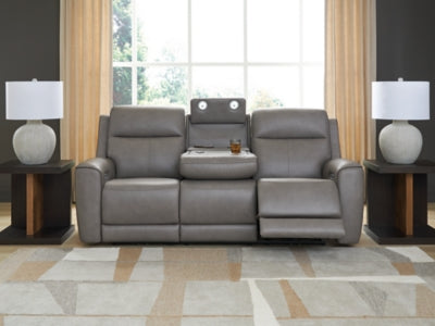 5Z-Comfort Power Reclining Sofa - Furniture Home (Kansas City, MO)