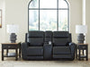 5Z-Comfort Power Reclining Loveseat with Console - Furniture Home (Kansas City, MO)
