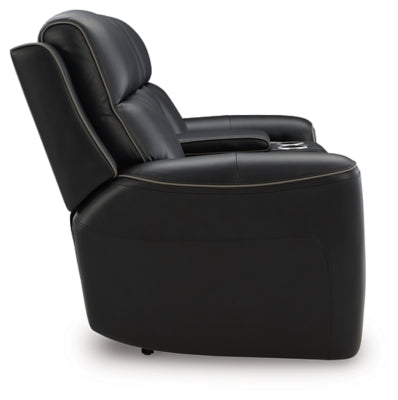 5Z-Relaxation Power Reclining Loveseat with Console