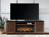 Kallari 84" TV Stand with Electric Fireplace - Furniture Home (Kansas City, MO)