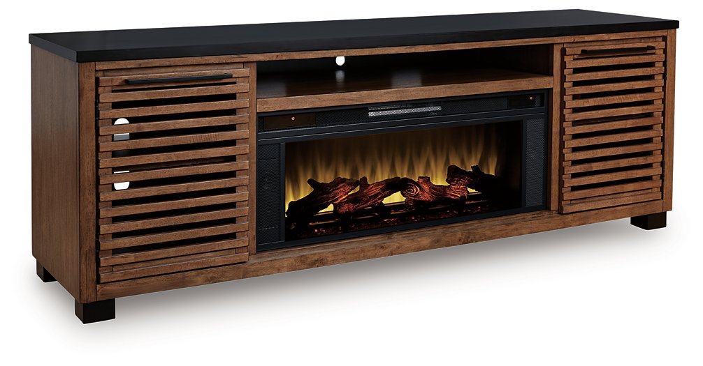 Kallari 84" TV Stand with Electric Fireplace - Furniture Home (Kansas City, MO)
