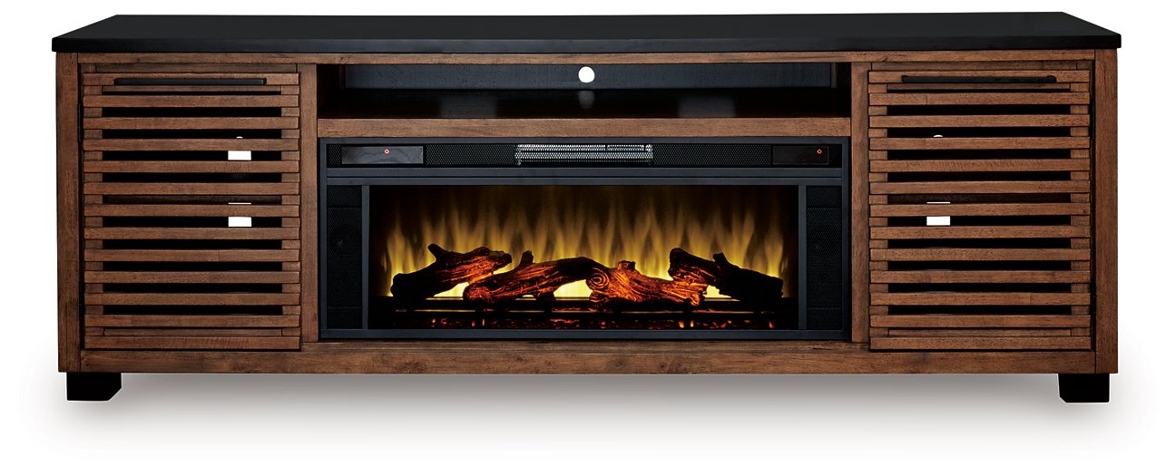 Kallari 84" TV Stand with Electric Fireplace - Furniture Home (Kansas City, MO)
