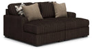 Midnight-Madness Super Chaise - Chocolate